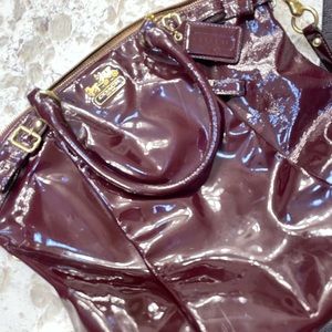 Coach maroon bag
